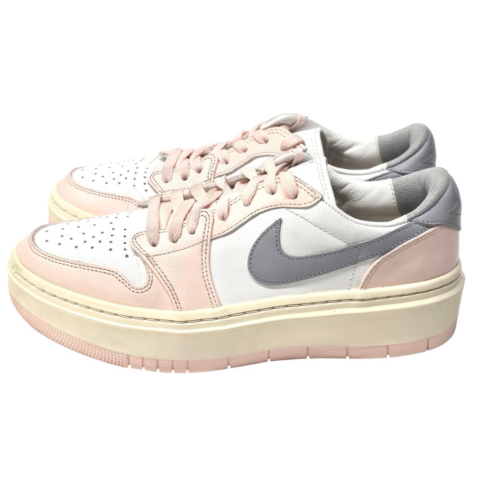 Air Jordan 1 Elevate Low Atmosphere White Pink Grey Womens 10 - Picture 4 of 8